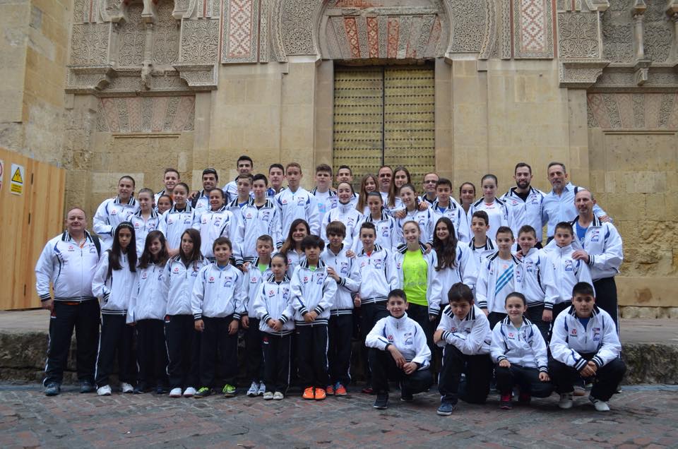 Expedición de la FKCV en el Campeonato de España Infantil de Córdoba