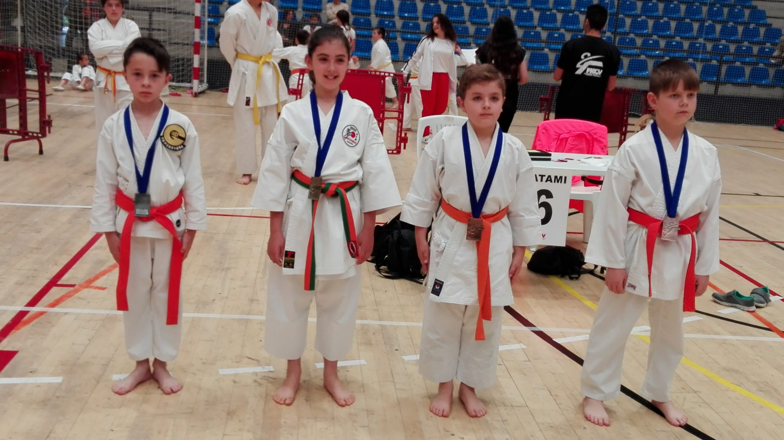 CINCO PODIUMS PARA EL CLUB CHAZARRA EN EL TORNEO DE PRIMAVERA