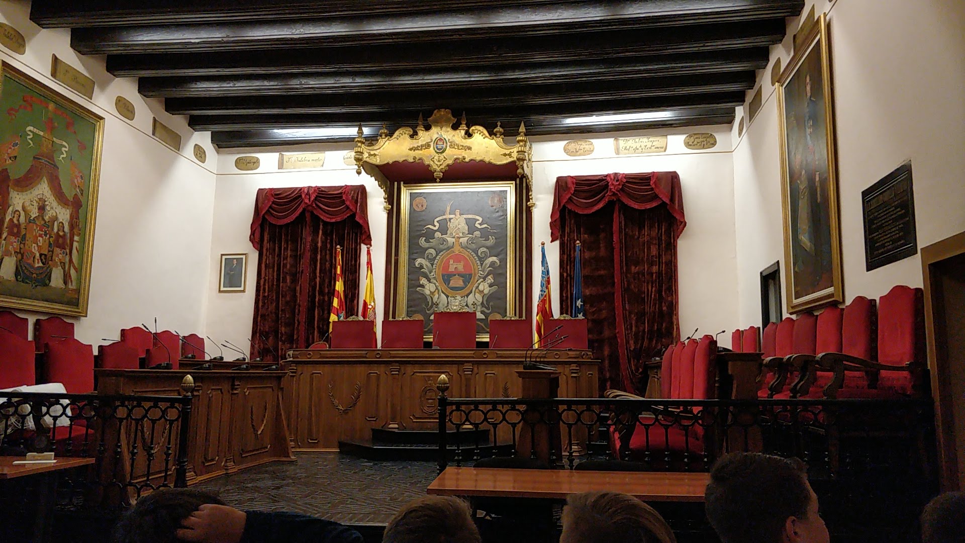 RECEPCION AYUNTAMIENTO CON ALCALDE Y CONCEJAL DE DEPORTES LOGROS DEPORTIVOS 2017