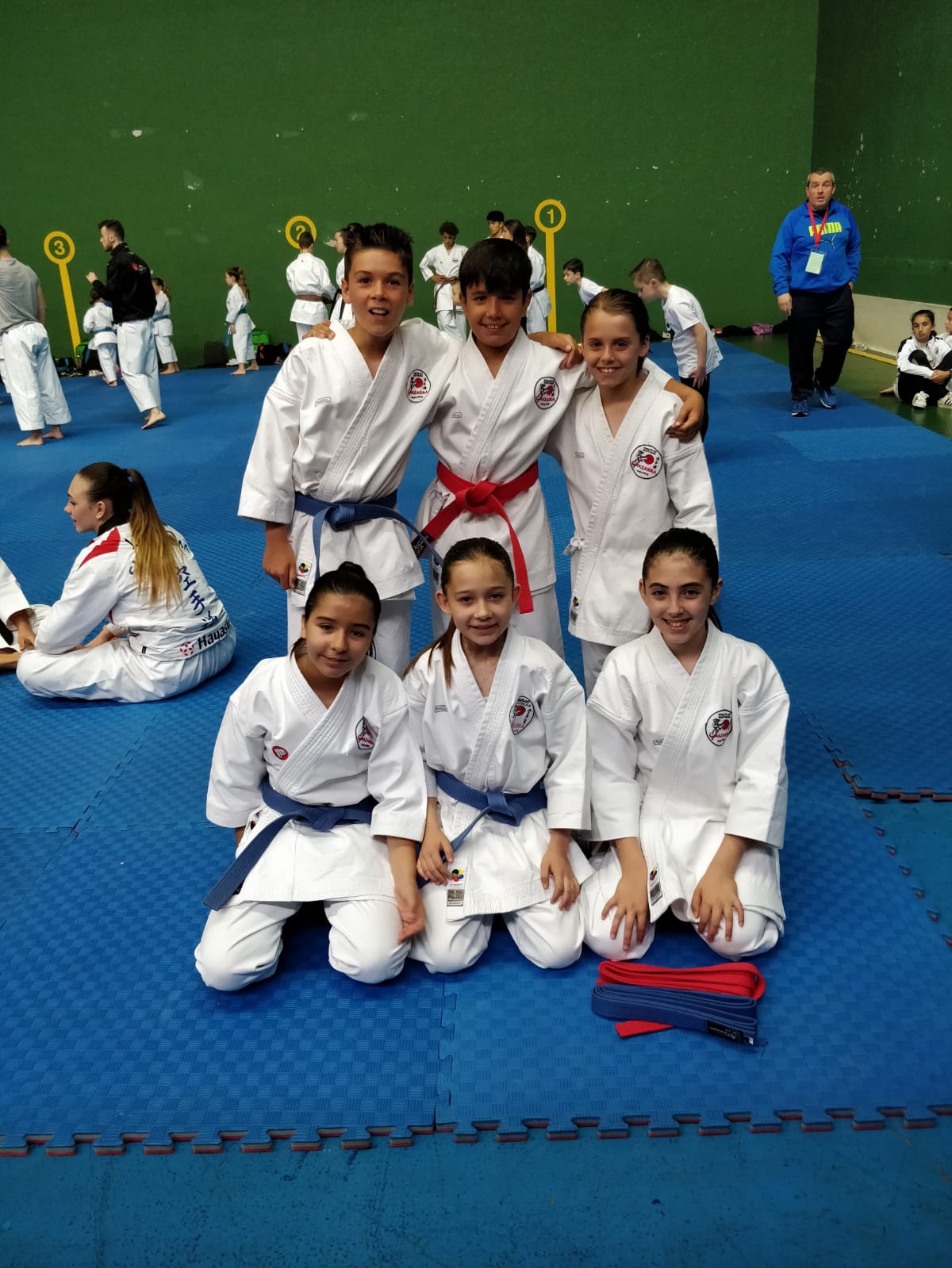 EL EQUIPO KATA EQUIPOS INFANTIL DEL CLUB CHAZARRA TERCEROS EN EL CTO ESPAÑA DE CLUBES 2018