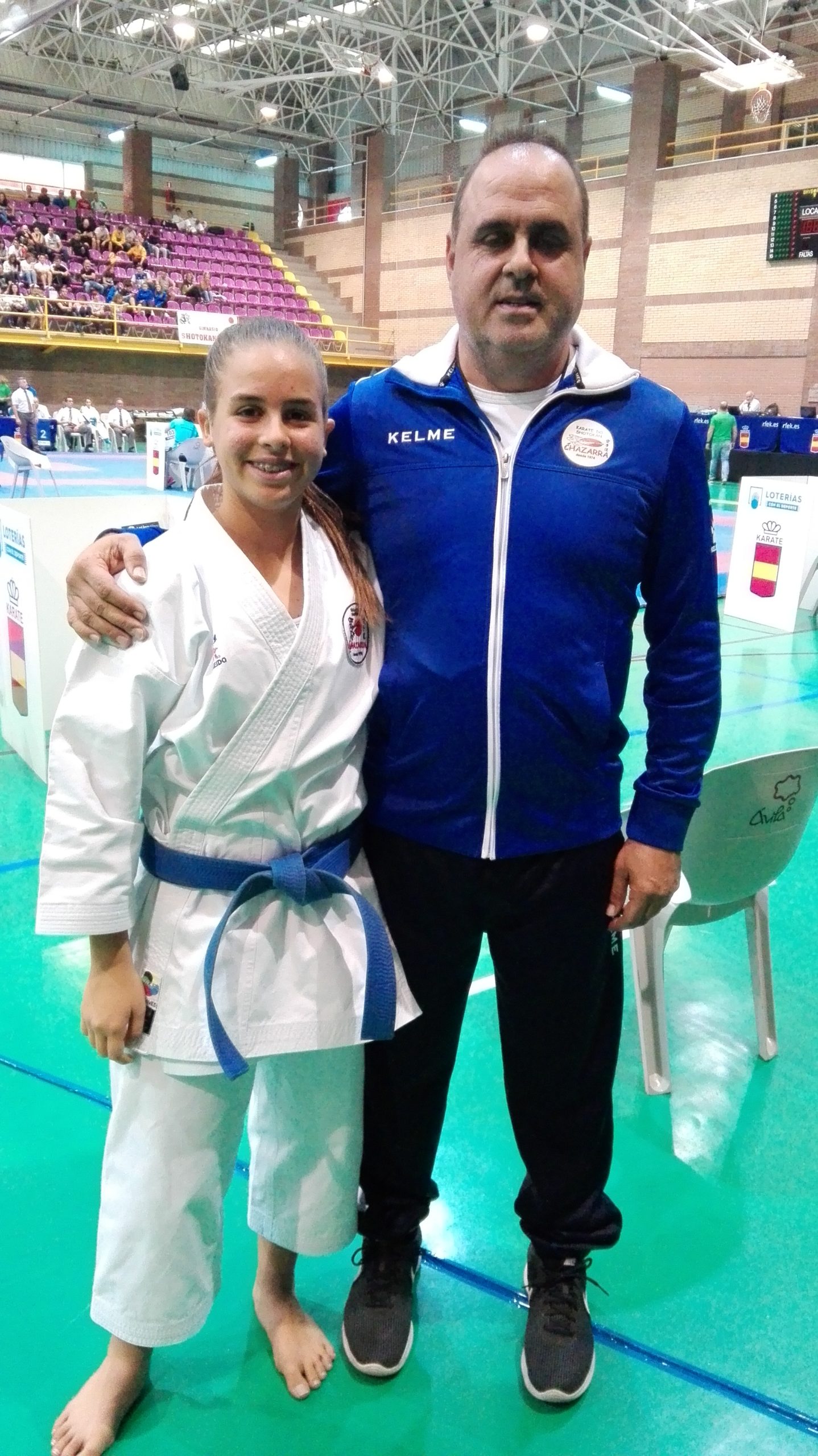 SOFIA CHAZARRA SUMA PUNTOS EN LA LIGA NACIONAL CADETE, JUNIOR Y SUB 21 DE AVILA