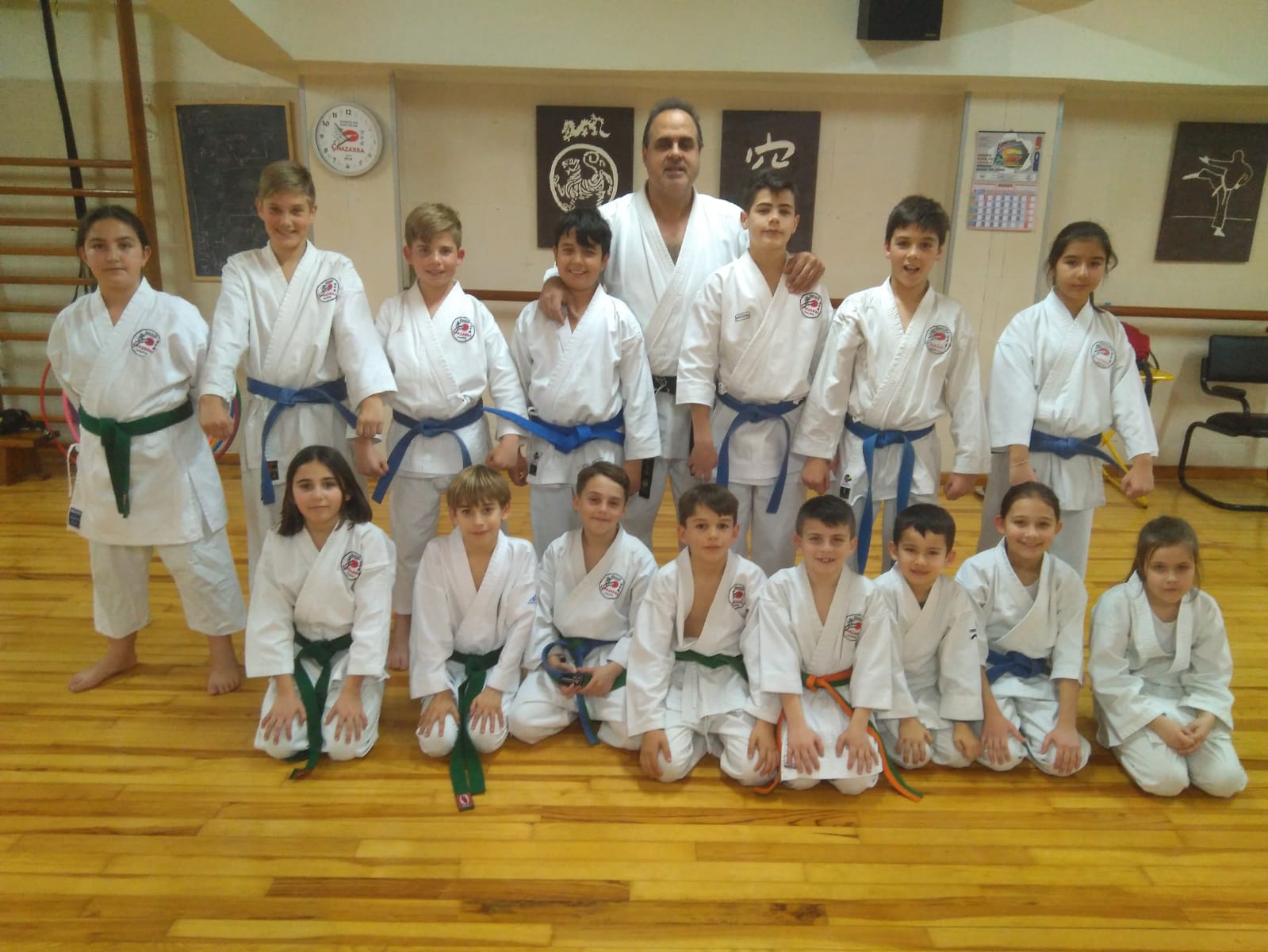 UN ORO, TRES PLATAS, UN BRONCE Y CINCO CUARTOS EN LA 1º JORNADA DE LA LIGA AUTONOMICA INFANTIL